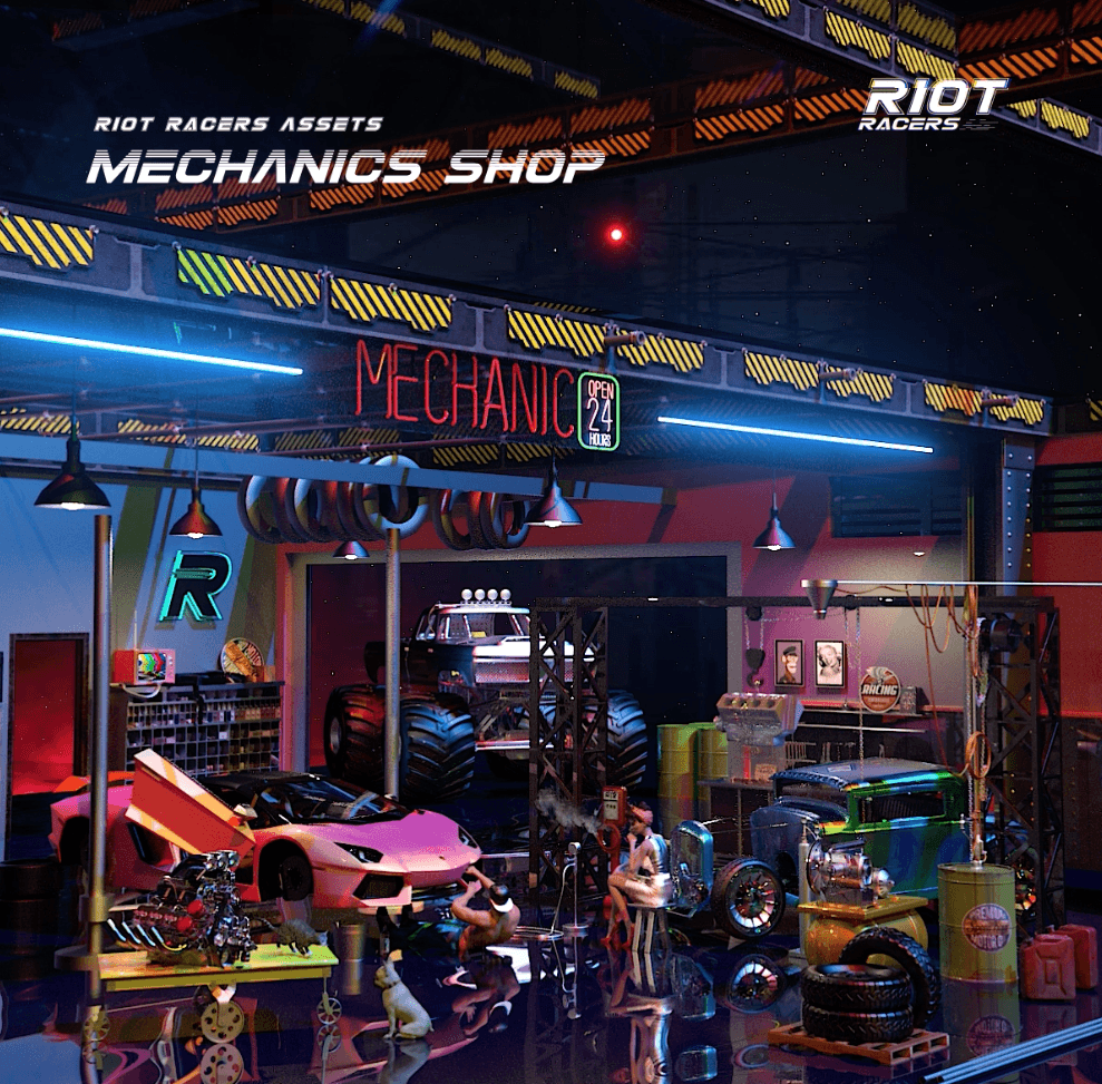 Riot Racers Mechanic Shops